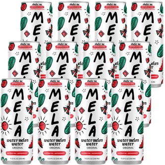 Mela Watermelon Water, Original, Can, Case